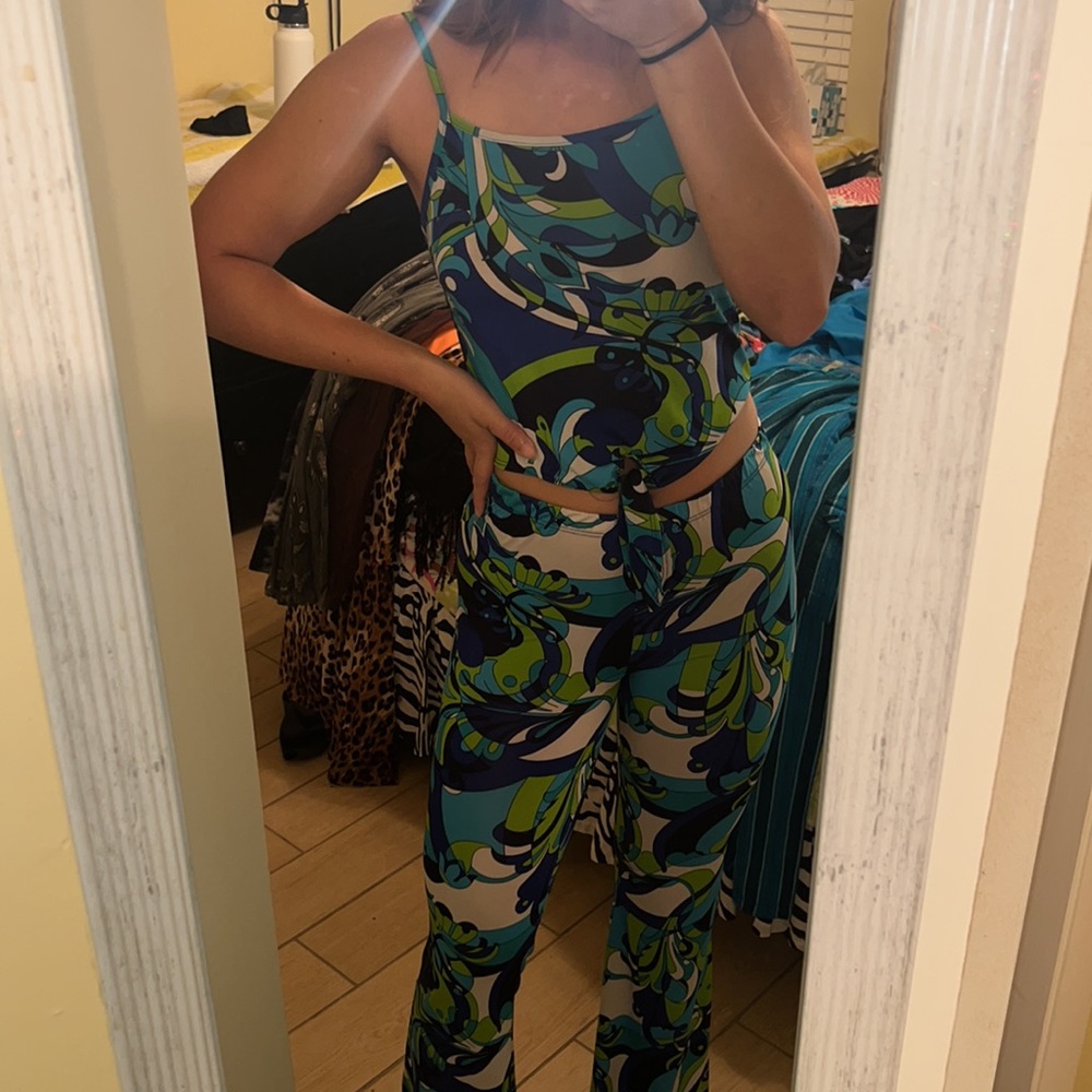 groovy pants and tank matching set